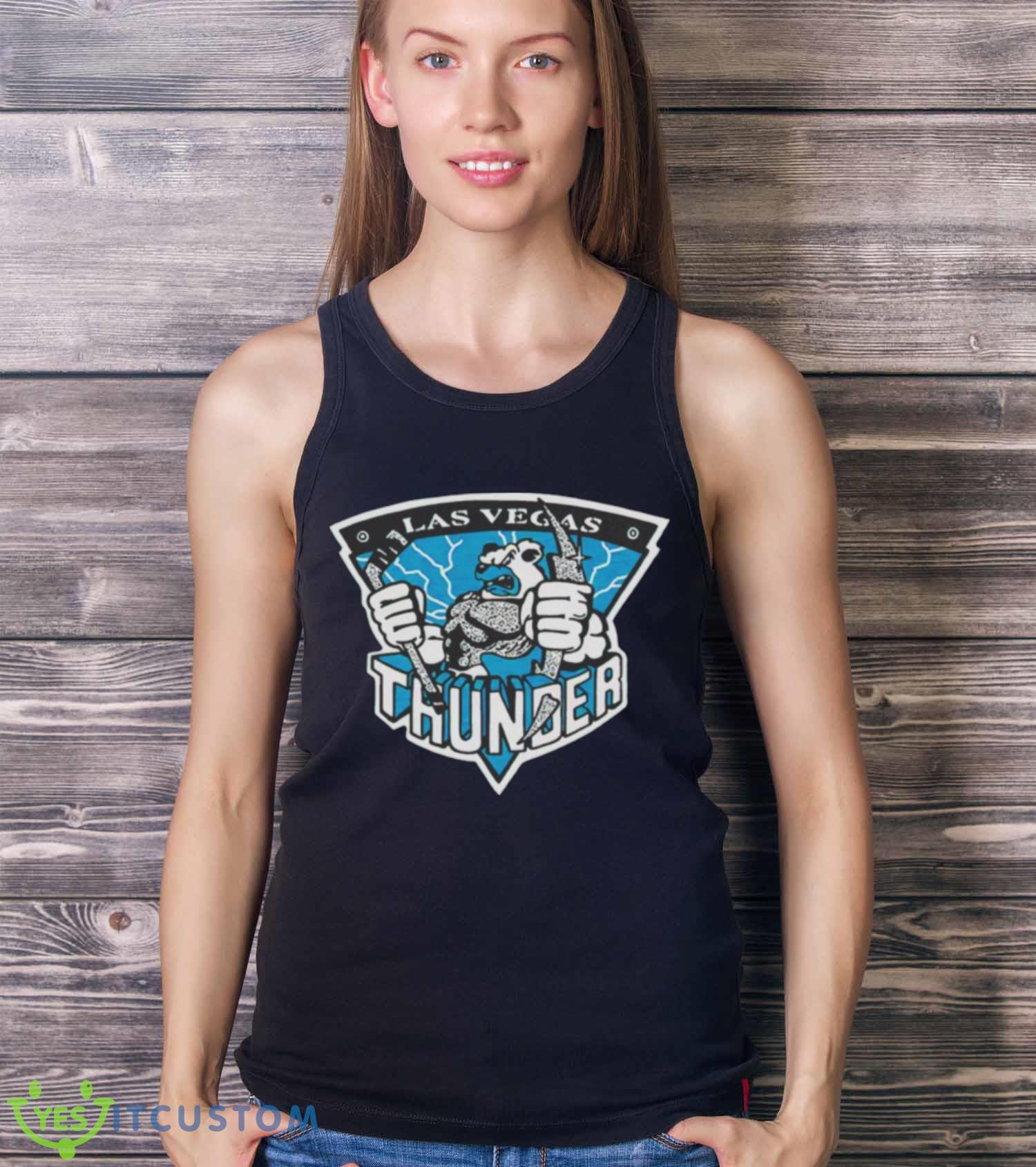 Las Vegas Thunder Hockey shirt 3 Las Vegas Thunder Hockey shirt - Ladies Tank Top