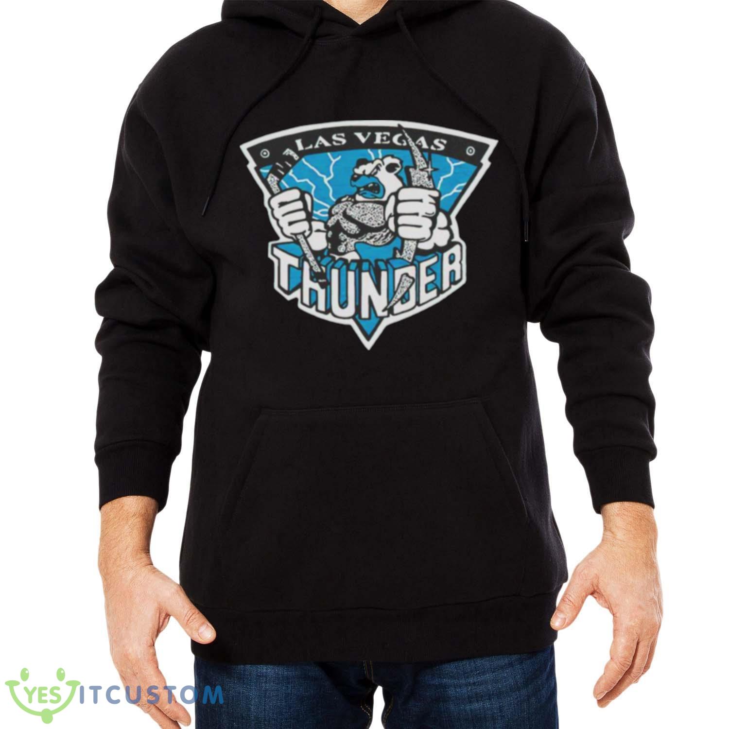 Las Vegas Thunder Hockey shirt 4 Las Vegas Thunder Hockey shirt - Men Black Hoodie