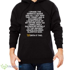 Lex Pardee Worth IShirt, Hoodie, Sweatshirt - Men Black Hoodie
