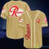 Light Brown Rainier Beer Baseball Jersey Shirt Product Photo 1
