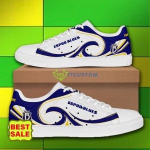 Liiga And Mestis Espoo Blues Logo Stan Smith Skate Shoes For Men And Women 9 Liiga And Mestis Espoo Blues Logo Stan Smith Skate Shoes For Men And Women - Espoo Blues skate shoes_3