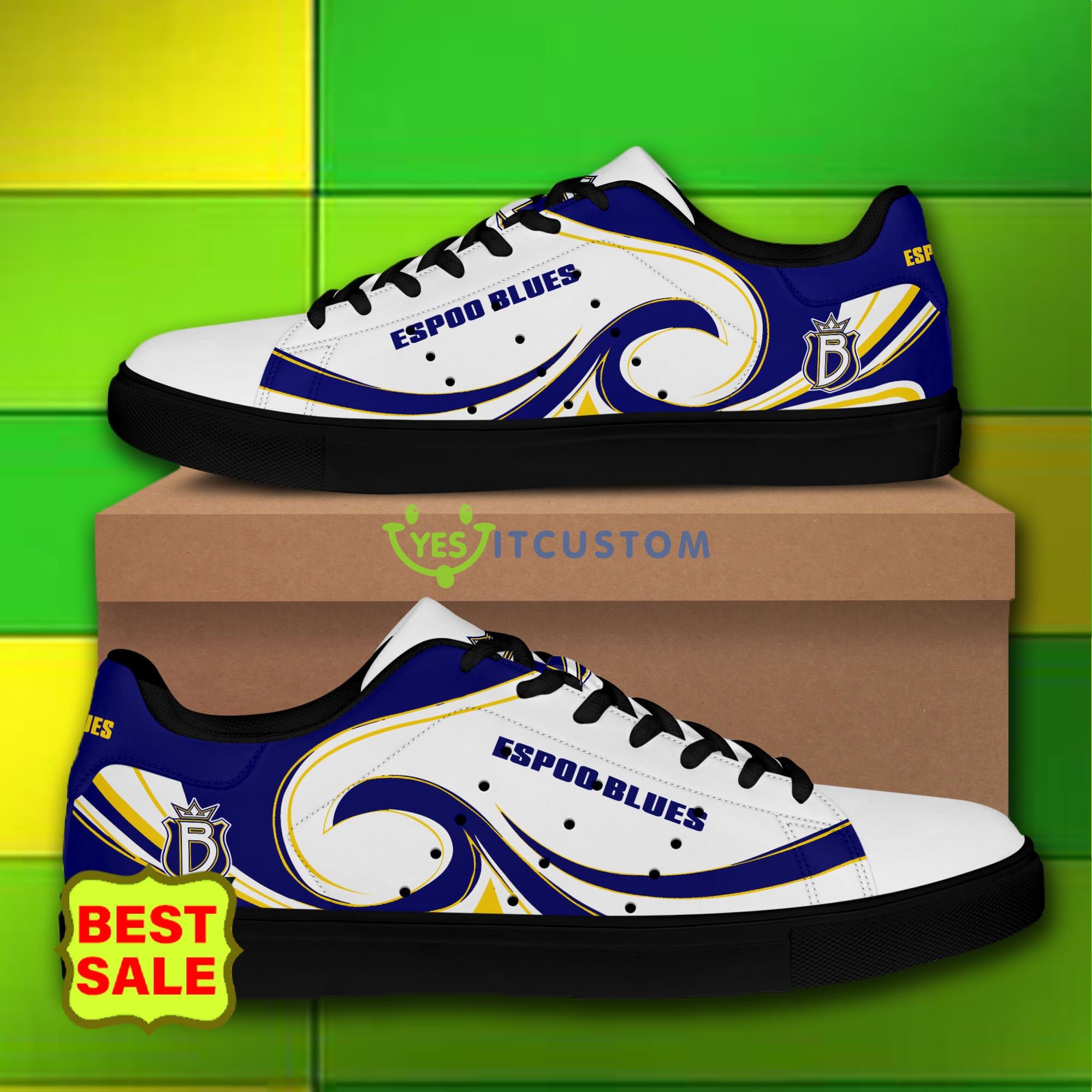 Liiga And Mestis Espoo Blues Logo Stan Smith Skate Shoes For Men And Women 18 Liiga And Mestis Espoo Blues Logo Stan Smith Skate Shoes For Men And Women - Espoo Blues skate shoes_7