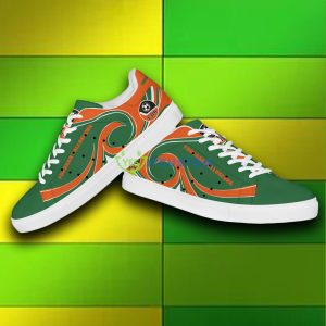 Liiga And Mestis Forssan Palloseura Logo Stan Smith Skate Shoes For Men And Women - Forssan Palloseura skate shoes_4