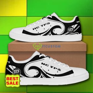 Liiga And Mestis HC TPS Logo Stan Smith Skate Shoes For Men And Women - HC TPS skate shoes_3