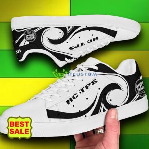 Liiga And Mestis HC TPS Logo Stan Smith Skate Shoes For Men And Women - HC TPS skate shoes_1
