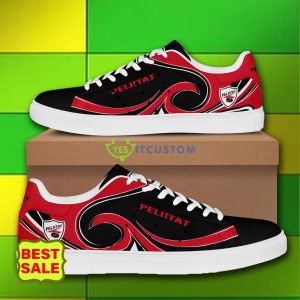 Liiga And Mestis Heinolan Peliitat Logo Stan Smith Skate Shoes For Men And Women - Heinolan Peliitat skate shoes_3