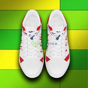 Liiga And Mestis HIFK Logo Stan Smith Skate Shoes For Men And Women 11 Liiga And Mestis HIFK Logo Stan Smith Skate Shoes For Men And Women - HIFK skate shoes_5