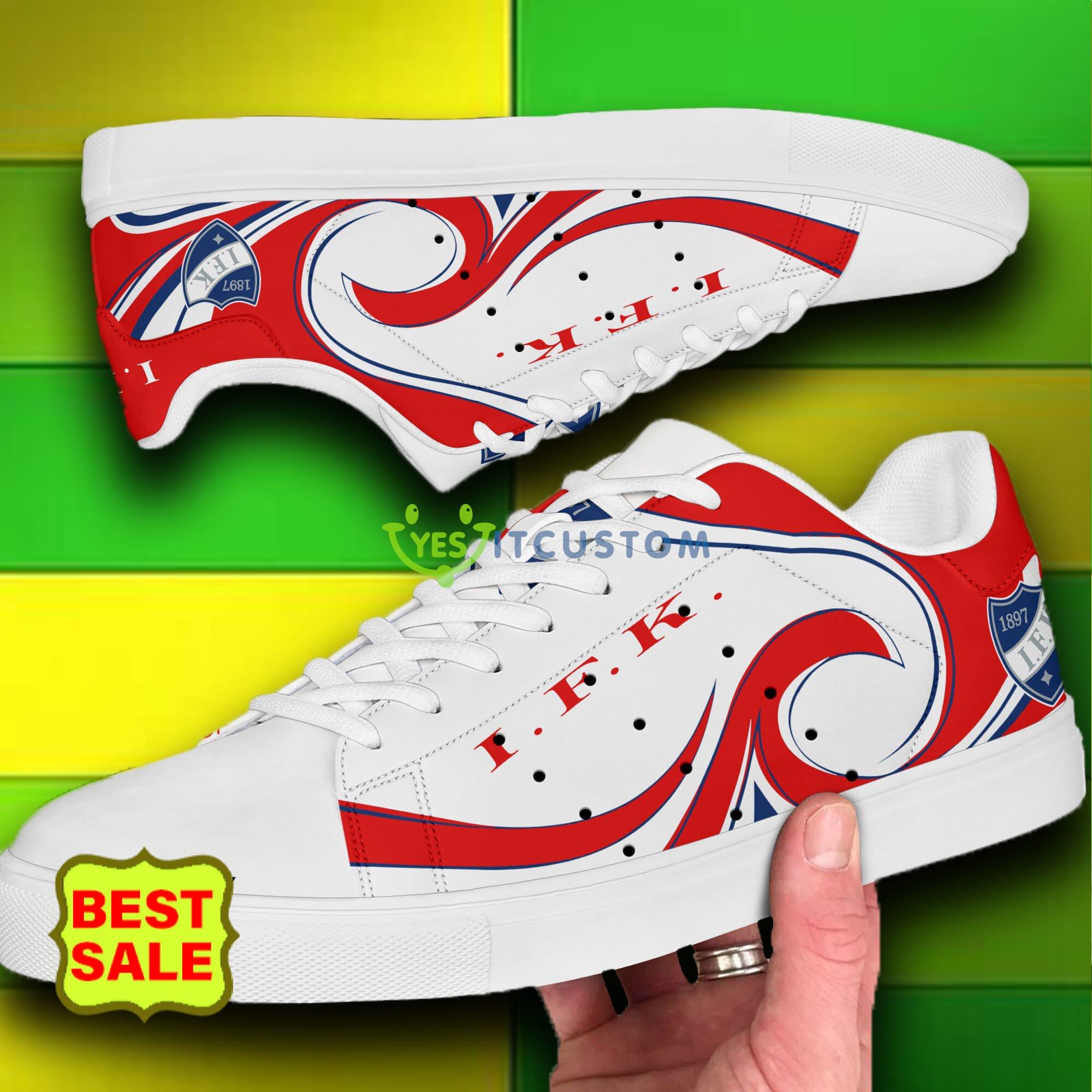 Liiga And Mestis HIFK Logo Stan Smith Skate Shoes For Men And Women 17 Liiga And Mestis HIFK Logo Stan Smith Skate Shoes For Men And Women - HIFK skate shoes_1