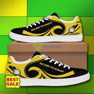 Liiga And Mestis Iisalmen Peli-Karhut Logo Stan Smith Skate Shoes For Men And Women - Iisalmen Peli-Karhut skate shoes_3