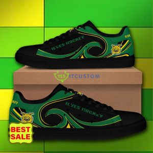 Liiga And Mestis Ilves Hockey Logo Stan Smith Skate Shoes For Men And Women - Ilves Hockey skate shoes_7