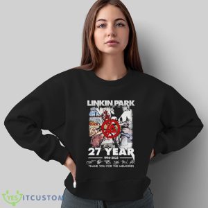 Linkin Park 27 Years 1966 – 2023 Thank You For The Memories Signatures Shirt 9 Linkin Park 27 Years 1966 – 2023 Thank You For The Memories Signatures Shirt - Sweatshirt