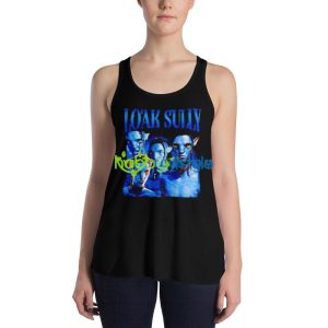 Loak Sully Funny Black T Shirt - 8800 Women's Flowy Racerback Tank