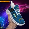 Los Angeles Chargers NFL Custom Name Max Soul Shoes Great Gift For Men Women Fans Product Photo 1
