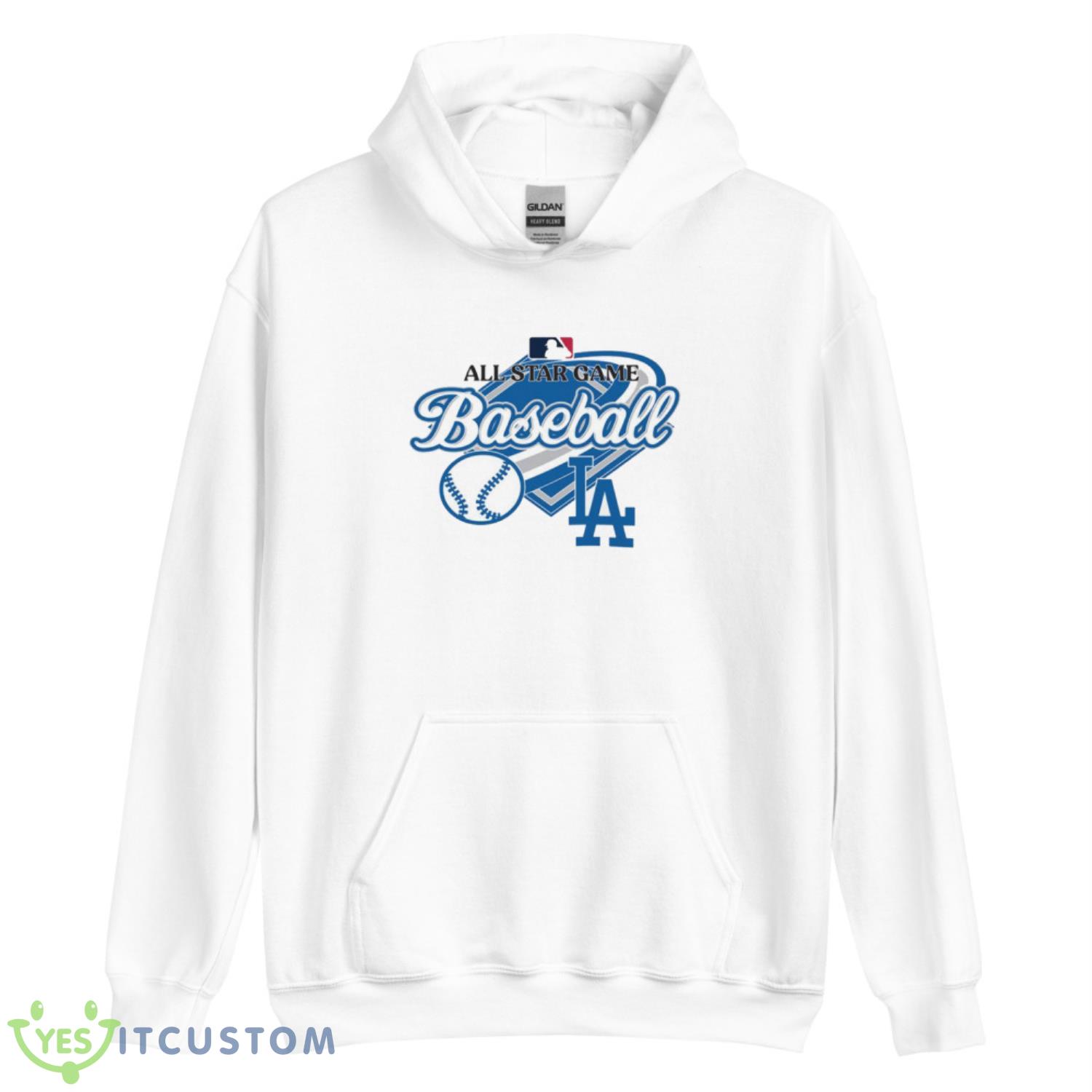 Los Angeles Dodgers All Star Game Baseball Shirt 11 Los Angeles Dodgers All Star Game Baseball Shirt - Unisex Heavy Blend Hooded Sweatshirt