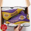 Los Angeles Lakers Jordan 13 Sneakers Custom Name Impressive Gift For Everyone Product Photo 1