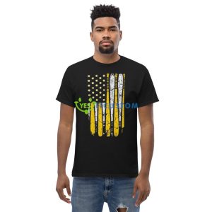 Louisiana State University Baseball Flag Vintage Shirt - Men’s Classic Tee Gildan 5000