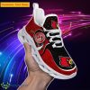 Louisville Cardinals NCAA2 Custom Name Max Soul Shoes Special Gift For Men Women Fans Product Photo 1