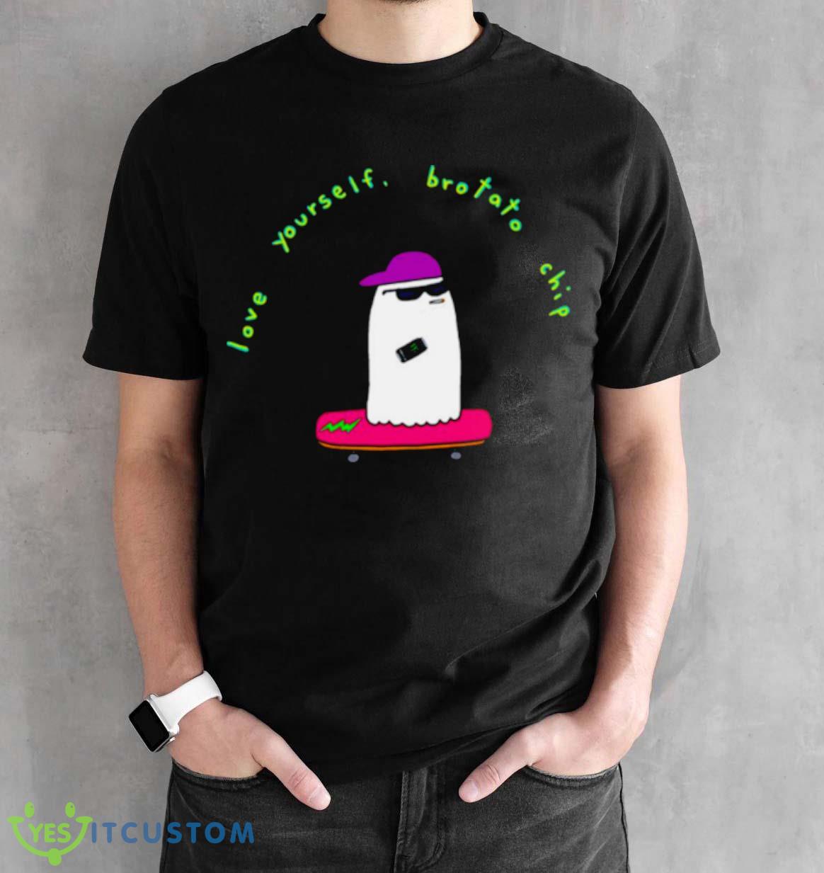 Love Yourself Brotatos shirt 2 Love Yourself Brotatos shirt - Black Unisex T-Shirt
