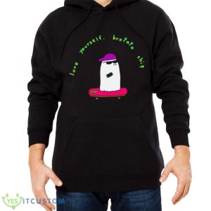 Love Yourself Brotatos shirt 9 Love Yourself Brotatos shirt - Men Black Hoodie