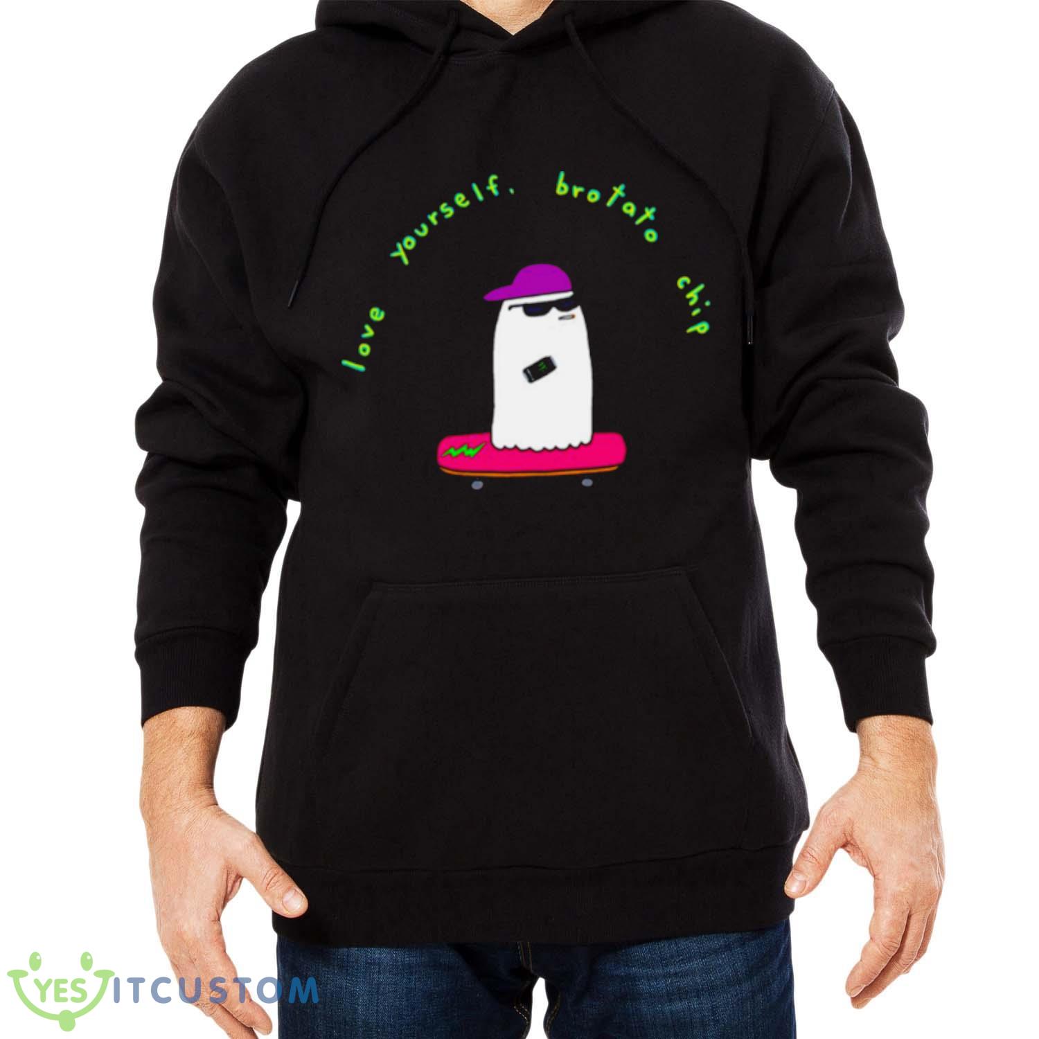 Love Yourself Brotatos shirt 4 Love Yourself Brotatos shirt - Men Black Hoodie