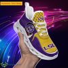 LSU TIGERS NCAA1 Custom Name Max Soul Shoes Special Gift For Men Women Fans Product Photo 1