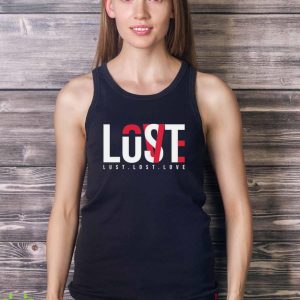 Lust Lost Love Typography Text 2023 Shirt - Ladies Tank Top