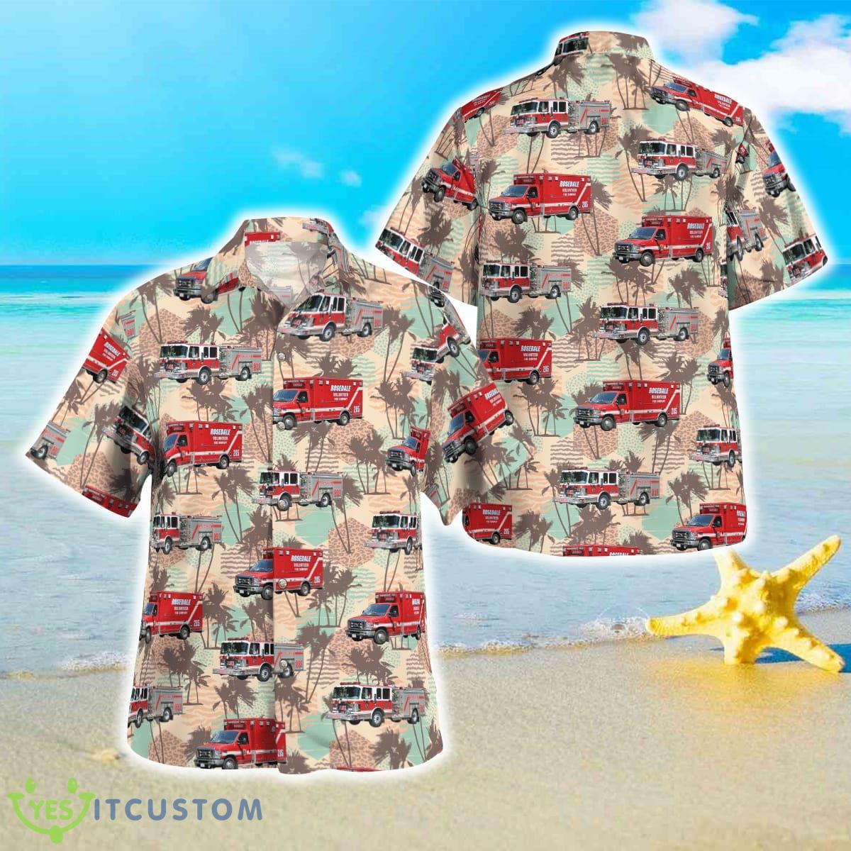 Maryland, Rosedale Volunteer Fire Company Station 28 Hawaiian Shirt Best Style For Men Women Product Photo 1