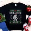 Matching Family Ugly Christmas Sweater For Aunt Santa Hat Sasquatch Shirt Xmas Bigfoot Sweatshirt - Matching Family Ugly Christmas Sweater For Aunt Santa Hat Sasquatch Shirt Xmas Bigfoot Sweatshirt Unisex Heavy Blend Crewneck S_1