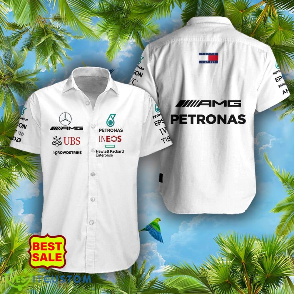 Mercedes-AMG PETRONAS F1 Team Aloha Style 6 Big Logo Hawaiian Shirt For Fans 2 Mercedes-AMG PETRONAS F1 Team Aloha Style 6 Big Logo Hawaiian Shirt For Fans - Mercedes-AMG PETRONAS F1 Team Aloha Style 6 Big Logo Hawaiian Shirt For Fans
