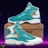 Miami Dolphins Jordan 13 Sneakers Custom Name Best Gift For Friends Product Photo 1