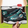 Miami Dolphins Jordan 13 Sneakers Custom Name Best Gift For Men And Women Product Photo 1