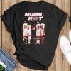 Miami Heat 35th Anniversary James Bosh Wade Signatures 2023 Shirt, Hoodie, Sweatshirt - Black T-Shirt
