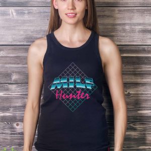 Milf Hunter 1980’s Flashback Version shirt - Ladies Tank Top