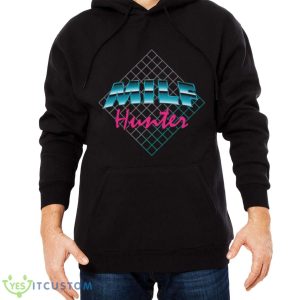 Milf Hunter 1980’s Flashback Version shirt - Men Black Hoodie