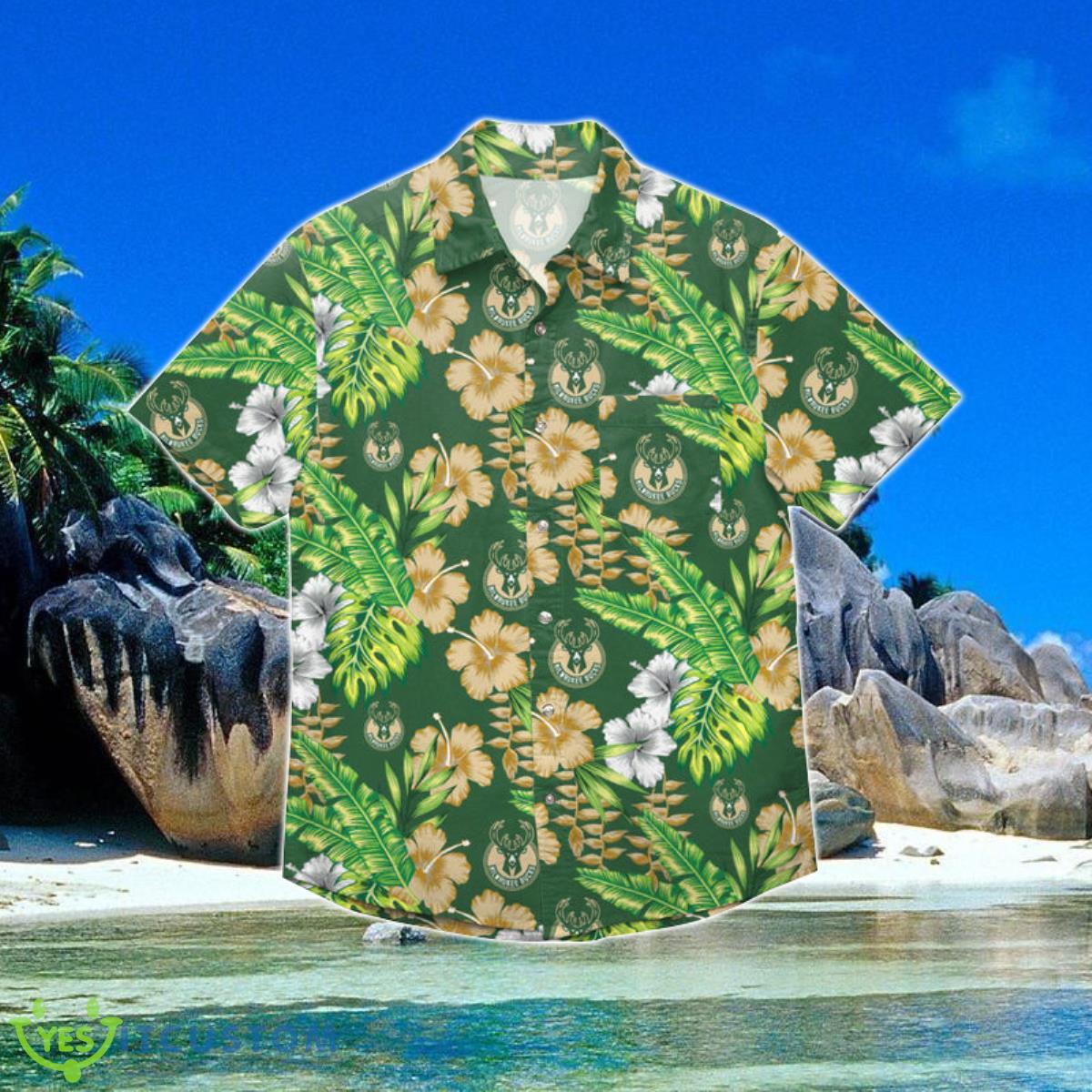 Milwaukee Bucks NBA Hawaiian Shirt Special Gift For Fans 2 Milwaukee Bucks NBA Hawaiian Shirt Special Gift For Fans Product Photo 1
