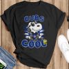 MLB Baseball Chicago Cubs Cool Snoopy Shirt Best Fans Gift - Black T-Shirt