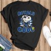 MLB Baseball Kansas City Royals Cool Snoopy Shirt Best Fans Gift - Black T-Shirt