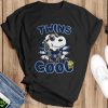 MLB Baseball Minnesota Twins Cool Snoopy Shirt Best Fans Gift - Black T-Shirt