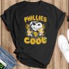 MLB Baseball Pittsburgh Pirates Cool Snoopy Shirt Best Fans Gift - Black T-Shirt