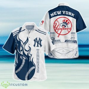 MLB New York Yankees Baseball Hawaiian Shirt For Fans Product Photo 1