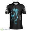 My God's Not Dead He Surely Alive Christian Jesus Lion 3D Polo Shirt Gift For Men And Women - My God's Not Dead He Surely Alive Polo Shirt, Christian Polo Shirt, Jesus Lion Polo Shirt, Polo shirts for men, Gift For Christian_2