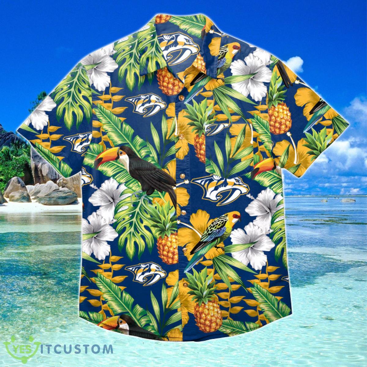 Nashville Predators NHL Hawaiian Shirt Special Gift For Fans 2 Nashville Predators NHL Hawaiian Shirt Special Gift For Fans Product Photo 1