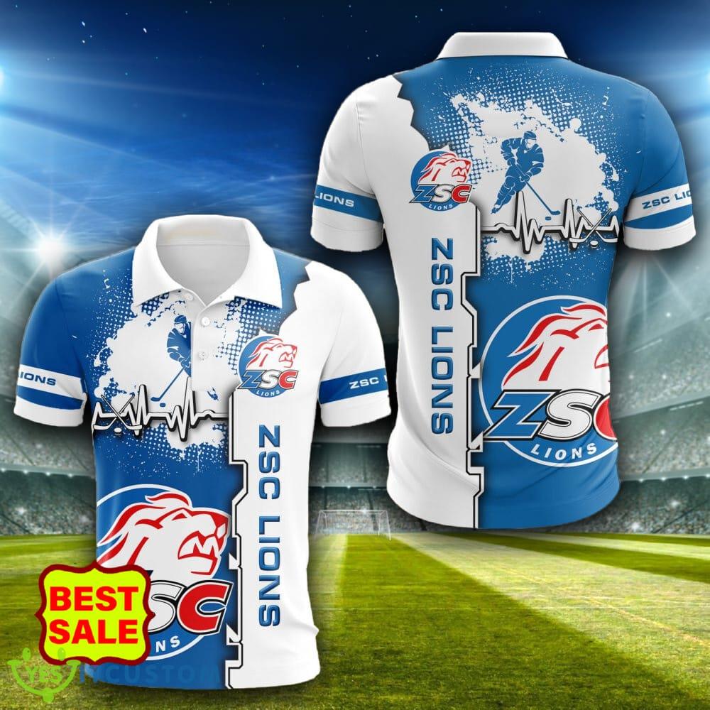 National League And Swiss League ZSC Lions Logo Polo Shirt For Fans 3 National League And Swiss League ZSC Lions Logo Polo Shirt For Fans - National League And Swiss League ZSC Lions Logo Polo Shirt For Fans