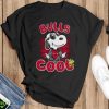 NBA Basketball Chicago Bulls Cool Snoopy Shirt Best Fans Gift - Black T-Shirt