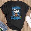 NBA Basketball Orlando Magic Cool Snoopy Shirt Best Fans Gift - Black T-Shirt