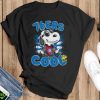 NBA Basketball Philadelphia 76ers Cool Snoopy Shirt Best Fans Gift - Black T-Shirt