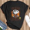 NBA Basketball Phoenix Suns Cool Snoopy Shirt Best Fans Gift - Black T-Shirt