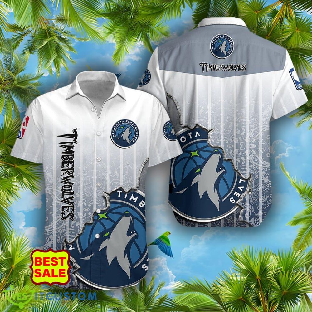NBA Minnesota Timberwolves Logo Sumer Hawaiian Shirt For Fans 2 NBA Minnesota Timberwolves Logo Sumer Hawaiian Shirt For Fans - NBA Minnesota Timberwolves Logo Sumer Hawaiian Shirt For Fans