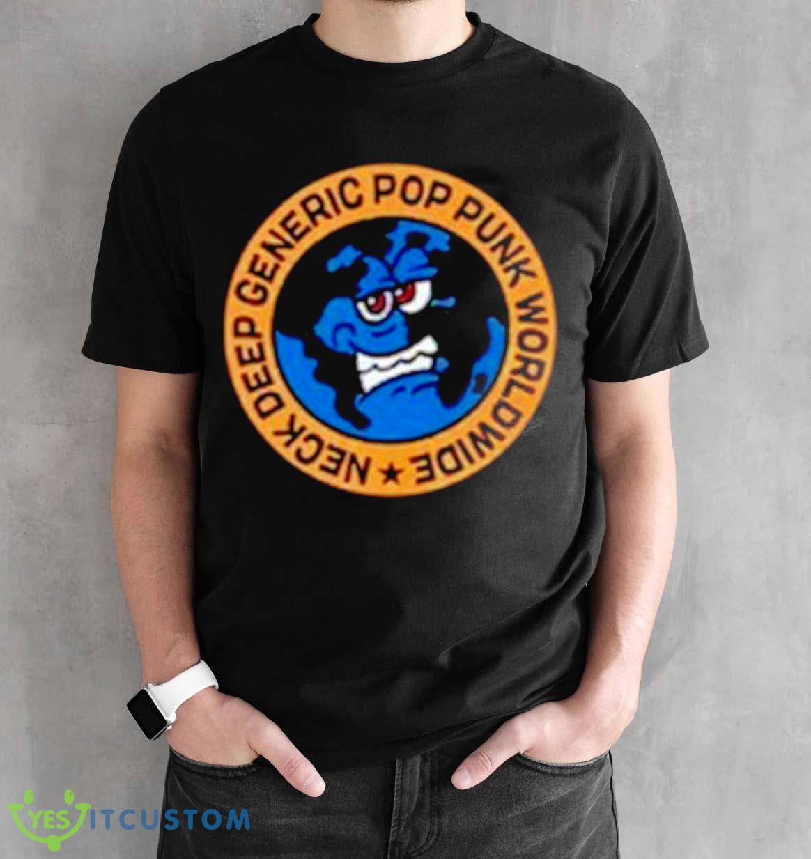 Neck Generic Pop Punk Shirt 13 Neck Generic Pop Punk Shirt - Black Unisex T-Shirt