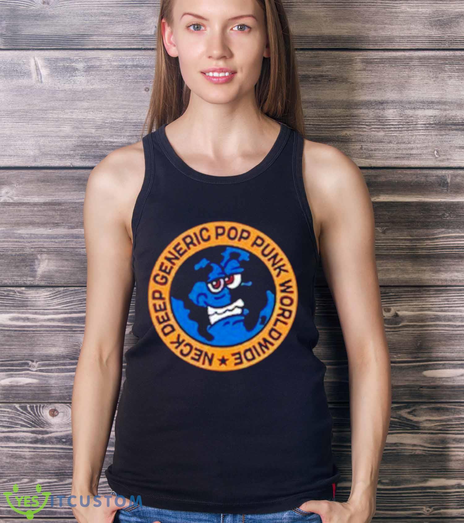 Neck Generic Pop Punk Shirt 3 Neck Generic Pop Punk Shirt - Ladies Tank Top